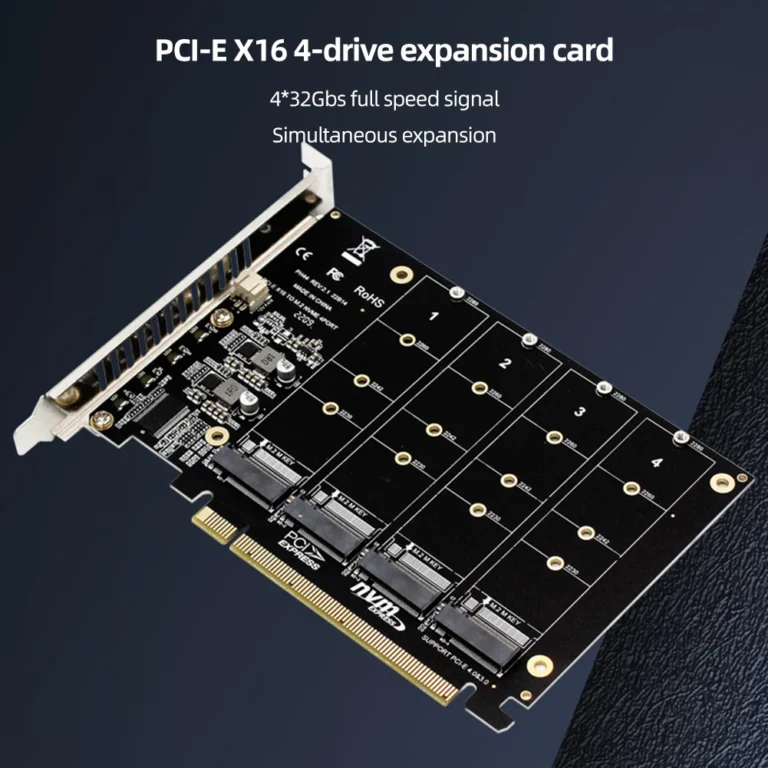 4-Port-M-2-NVME-SSD-To-PCIE-X16-Adapter-Converter-Card-Support-2230-2242-2260