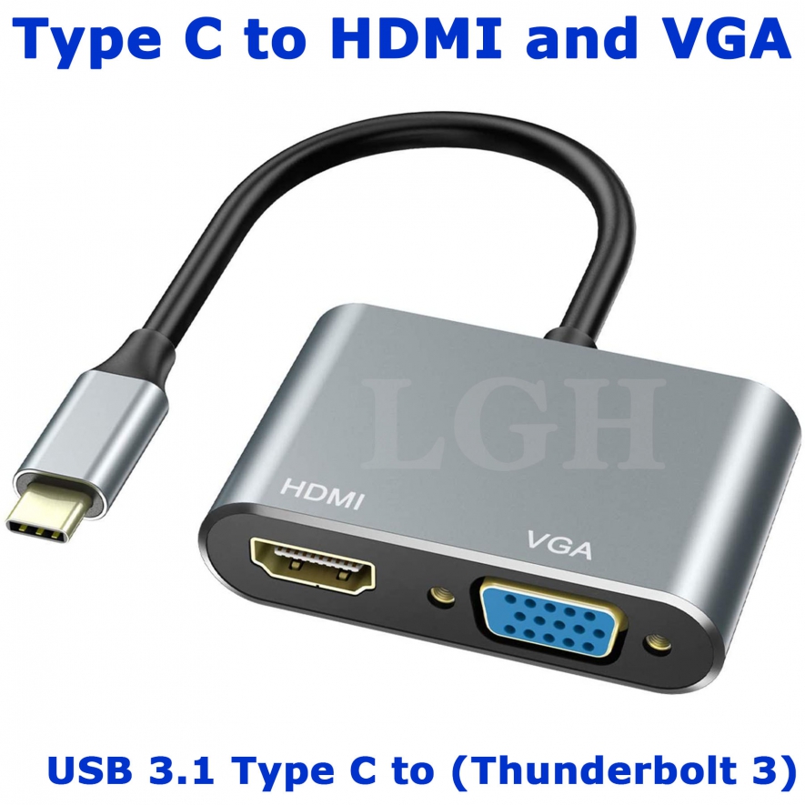 תחנת עגינה GoldTouch USB Type-C 3.1 DP/HDMI/VGA