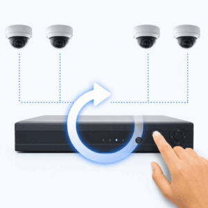 איפוס מכשיר הקלטה NVR או DVR החל מ300 שקלים עד בית הלקוח