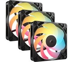 סט 3 מאווררים למארז RS120-R ARGB מבית CORSAIR שחור