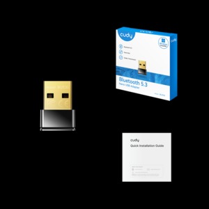 מתאם USB Bluetooth 5.3 CUDY BU530