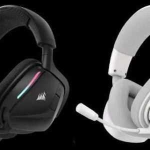 אוזניות גיימינג אלחוטיות VOID WIRELESS V2 מבית CORSAIR שחור