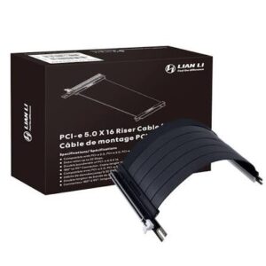 Lian-Li PCIe 5.0 x16 Riser Cable Black