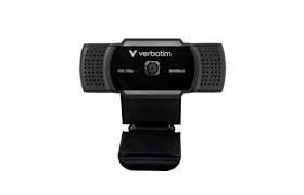 מצלמת אינטרנט Verbatim AWC-01 FHD 1080P Autofocus with Mic