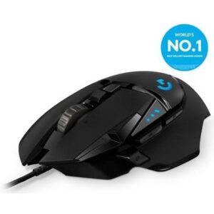 עכבר גיימינג חוטי G502 HERO מבית LOGITECH שחור