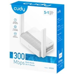 Cudy N300 Wifi 10/100 Router WR300-IL