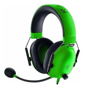 אוזניות גיימינג חוטיות BLACKSHARK V2 X מבית RAZER ירוק