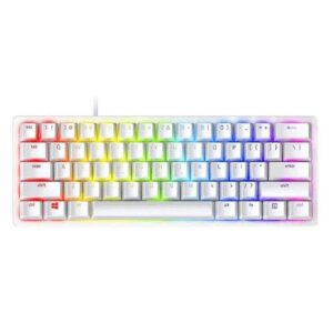 מקלדת גיימינג חוטית HUNTSMAN MINIמבית RAZER לבן