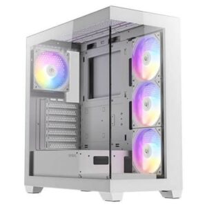 מארז Antec CX300 ARGB White Mid-Tower 4x120mm Fan Include