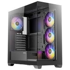 מארז Antec CX300 ARGB Black Mid-Tower 4x120mm Fan Include