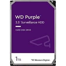 דיסק קשיח פנימי לנייח WD 1TB Purple 5400rpm 64MB 3.5