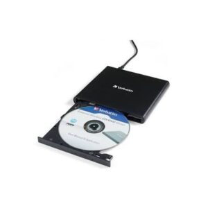 צורב DVD נייד חיצוני שחור Verbatim External Slimline