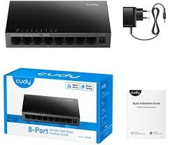 (מתכת) CUDY 8-Port Gigabit Switch GS108-IL