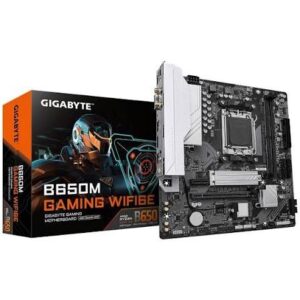 לוח אם Gigabyte B650M Gaming WIFI 6E 1.4 AM5 DDR5 Micro-ATX