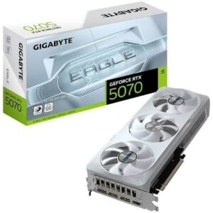 כ.מסך GIGABYTE GeForce RTX 5070 EAGLE OC ICE SFF 12G
