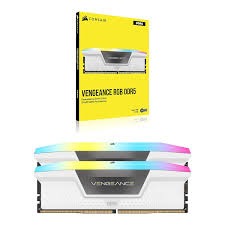 ז.לנייח Corsair Vengeance RGB DDR5 32GB 2X16 6000MHZ C36kit White