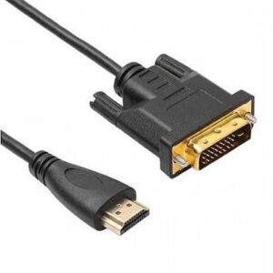 כבל HDMI TO DVI 1.8M