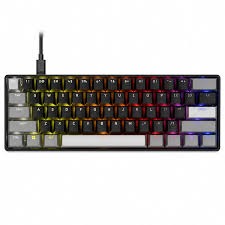 מקלדת גיימינג חוטית דגם CLIPPER PRO MINI 60 Hall Effect בצבע שחור מבית Corsair