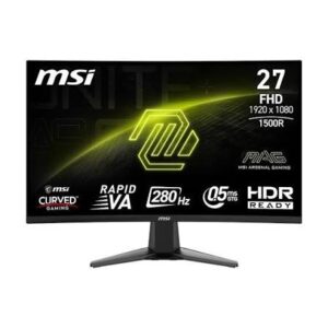מסך מחשב גיימינג קעור MSI MAG 276CXF CURVED 280hz 3Y